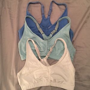 Set of 3 sports bras