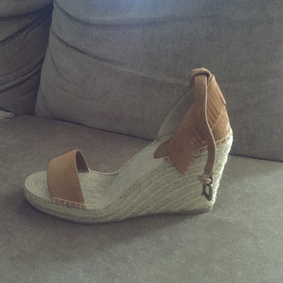 Frye | Shoes | New Frye Suede Wedge | Poshmark