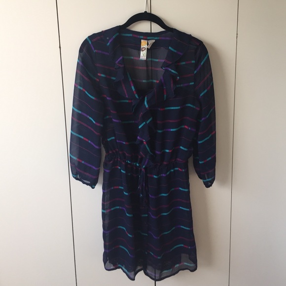 Mimi Chica Blue Dress - Anthropologie