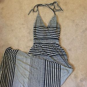 Black and white halter dress never worn!