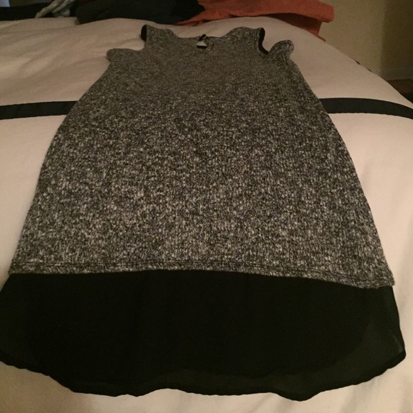 Gray sweater Dress - Picture 4 of 4