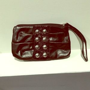 Black & Silver Wristlet!