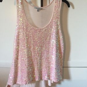 Charlotte Russe Sequins Tank