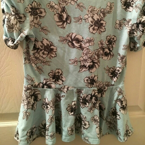 Junior floral print shirt - Picture 2 of 3