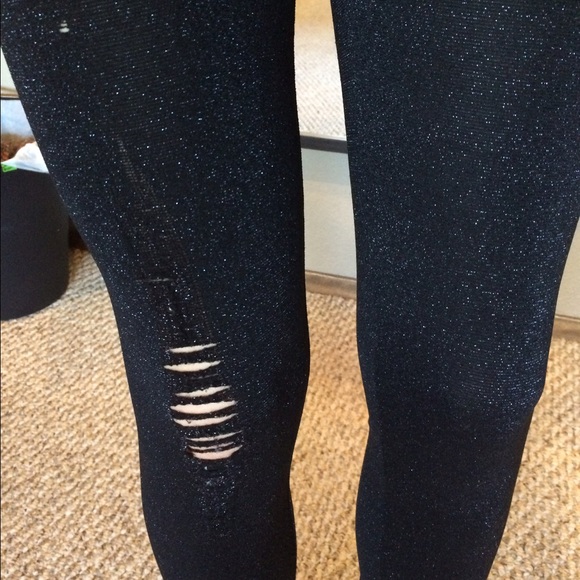 Sparkly leggings