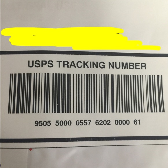 Tracking number - Picture 2 of 2