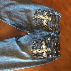 Size 29 regular length miss me jeans