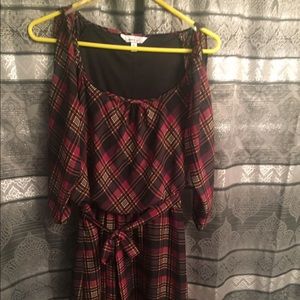 Plaid dress
