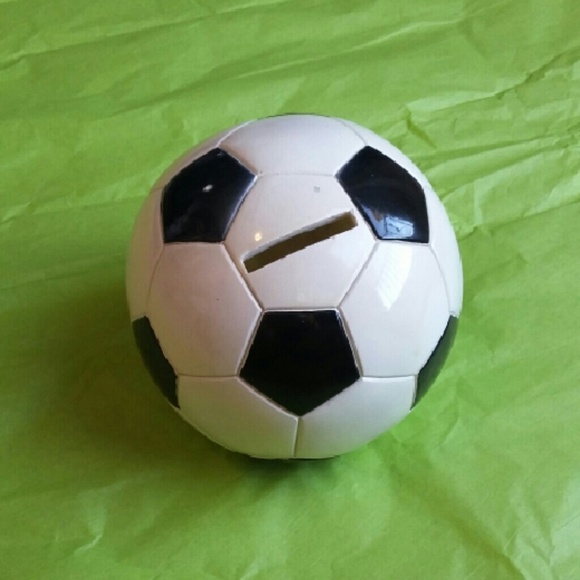 Soccer Ball Piggy Bank