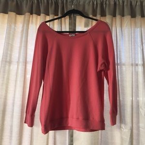 Coral comfy sweater