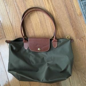 Rarely used longchamp shoulder tote bag