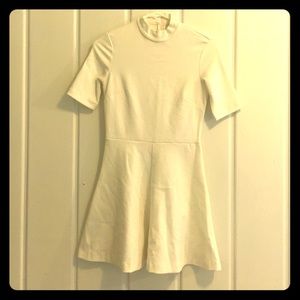 Off white H&M flare dress