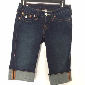 True Religion jean shorts