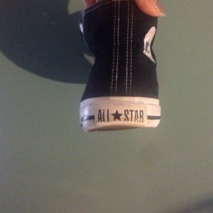Authentic high top converse, black (ON HOLD)