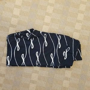 Lularoe Tc leggings - Black bow unicorn!
