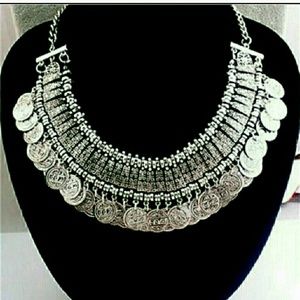 Beautiful Bohemian Coin Necklace