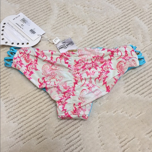 Beach Bunny Damascus Seas BOTTOM ONLY - Picture 3 of 4