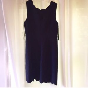 J crew scalloped dress