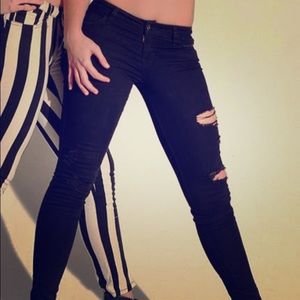 Guess black jeans