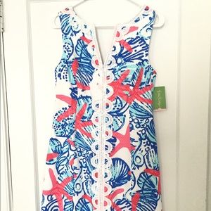 NWT Lilly Pulitzer dress "she sells seashells"