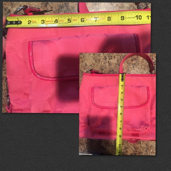 Pink coach purse - Picture 4 of 4