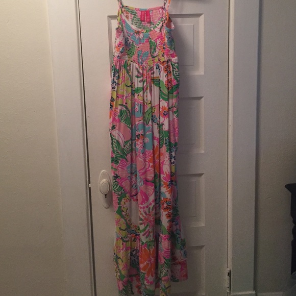 SOLD - Lilly Pulitzer Maxi Dress (Girls XL) - Picture 3 of 4