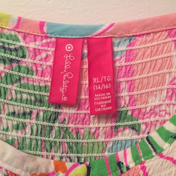 SOLD - Lilly Pulitzer Maxi Dress (Girls XL) - Picture 4 of 4