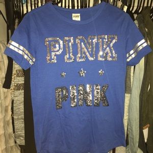 Blue PINK TOP