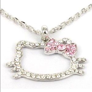 ✨SALE✨ Diamond Hello Kitty Pendant (with Chain)