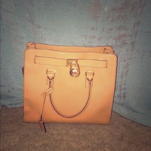 Michael Kors Hamilton Saffiano Leather LG Satchel