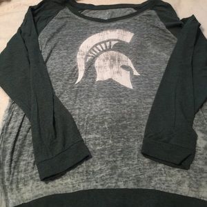 Michigan State long sleeve tshirt