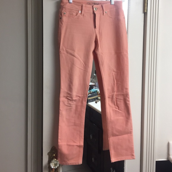 DL1961 coral jeans