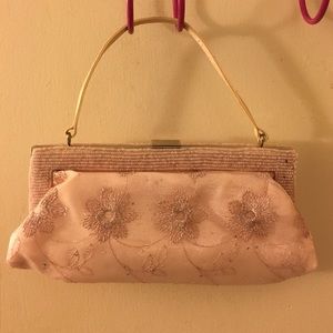 A pink mini bag