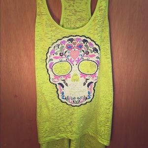 Sugar Skull Razorback Tank!