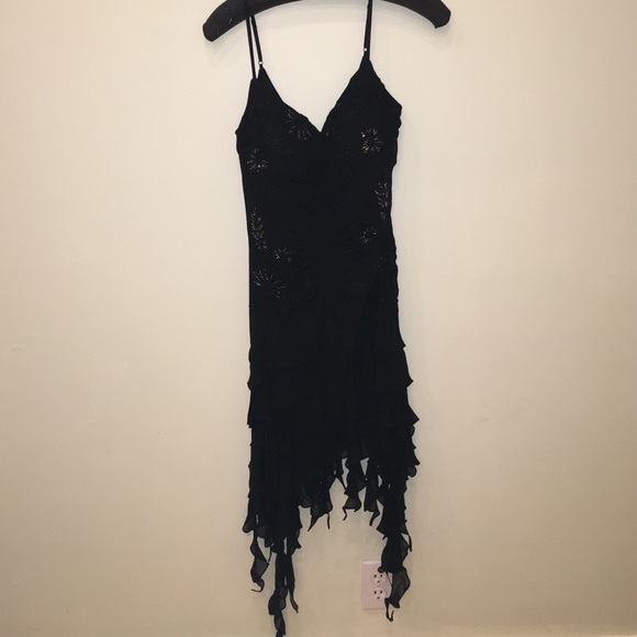 Sexy silk Sue Wong Dress - Picture 1 of 4