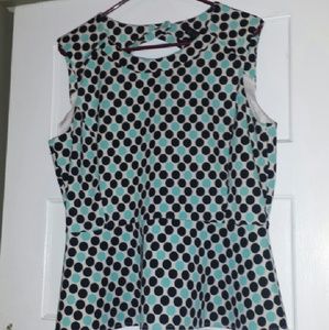 Worthington Peplum Top