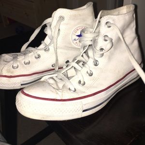 White high top convers