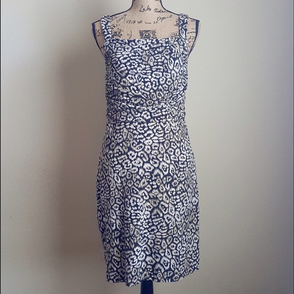 Flattering Animal Print Dress