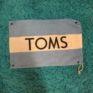 •toms drawstring bag•