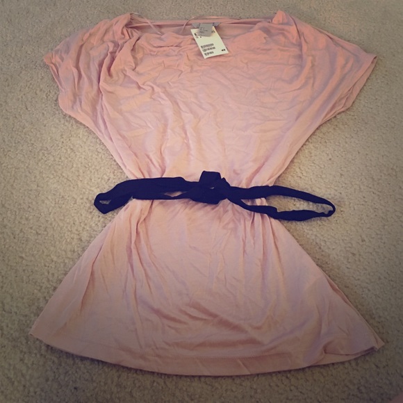 H&M pale pink top size small