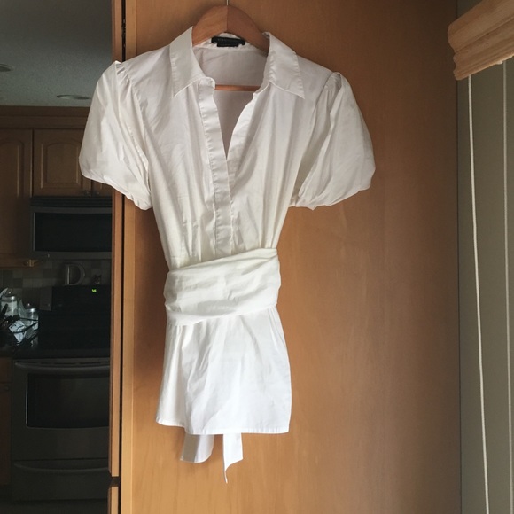 BCBG wrap button up - Picture 1 of 5