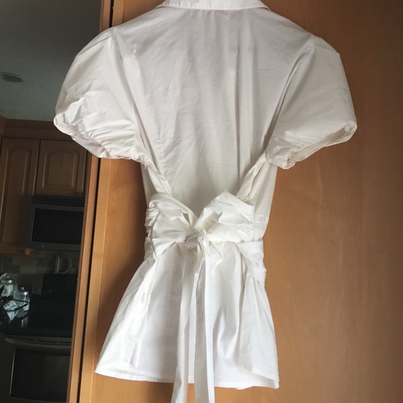 BCBG wrap button up - Picture 2 of 5