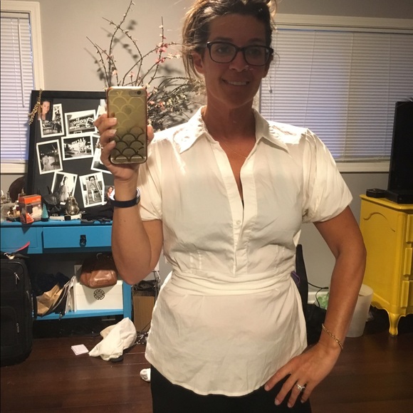 BCBG wrap button up - Picture 5 of 5