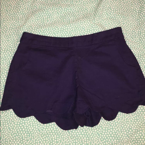 Naked Zebra Scalloped shorts