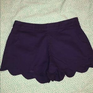 Naked Zebra Scalloped shorts