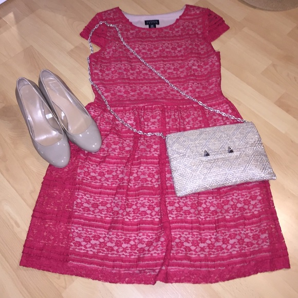 Gorgeous Red Lace Dress