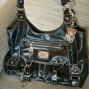 Genna de Rossi black purse