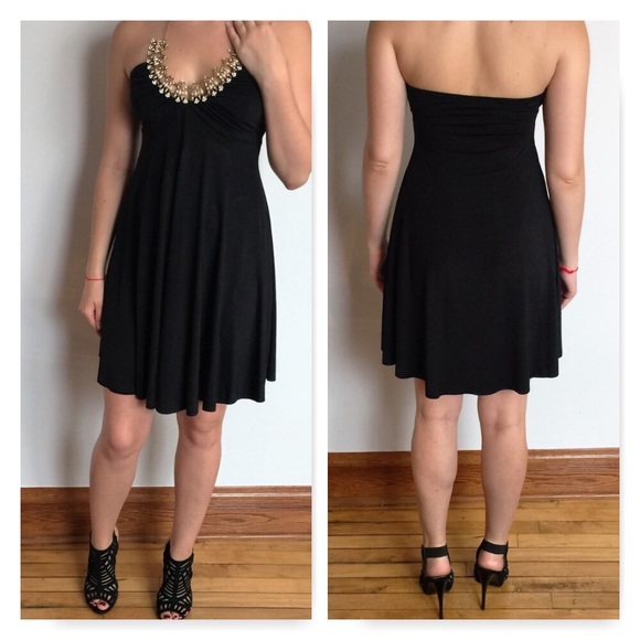 Black flare dress for special occasion