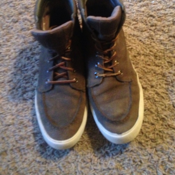 Polo leather exterior boots