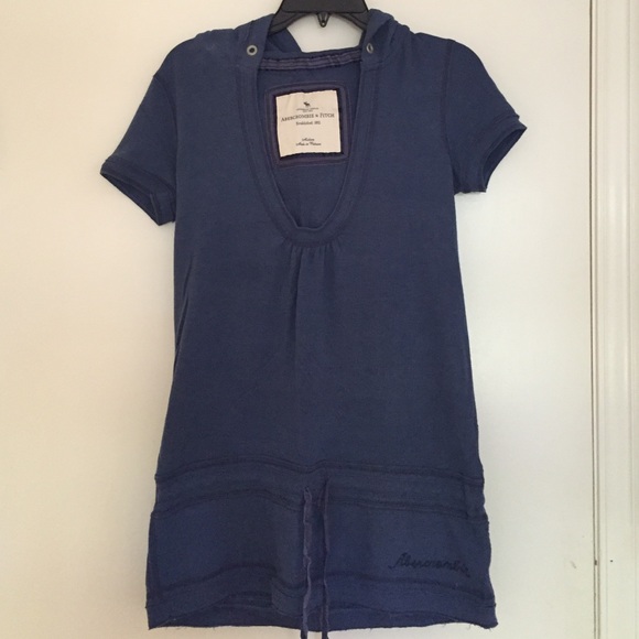 BRAND NEW Abercrombie & Fitch Long Hoodie Tshirt